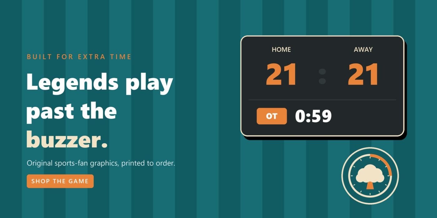 Overtime Oak banner